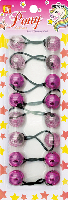 PONYTAIL HOLDERS 20 MM (GALACTIC PINK) 